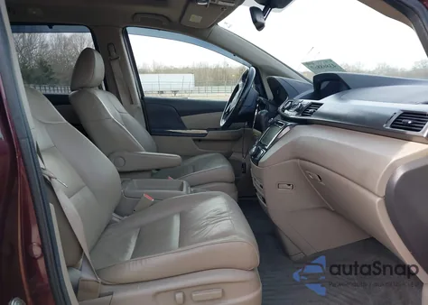 2014 Honda Odyssey Touring/Touring Elite from USA, damaged, VIN 5FNRL5H95EB086865